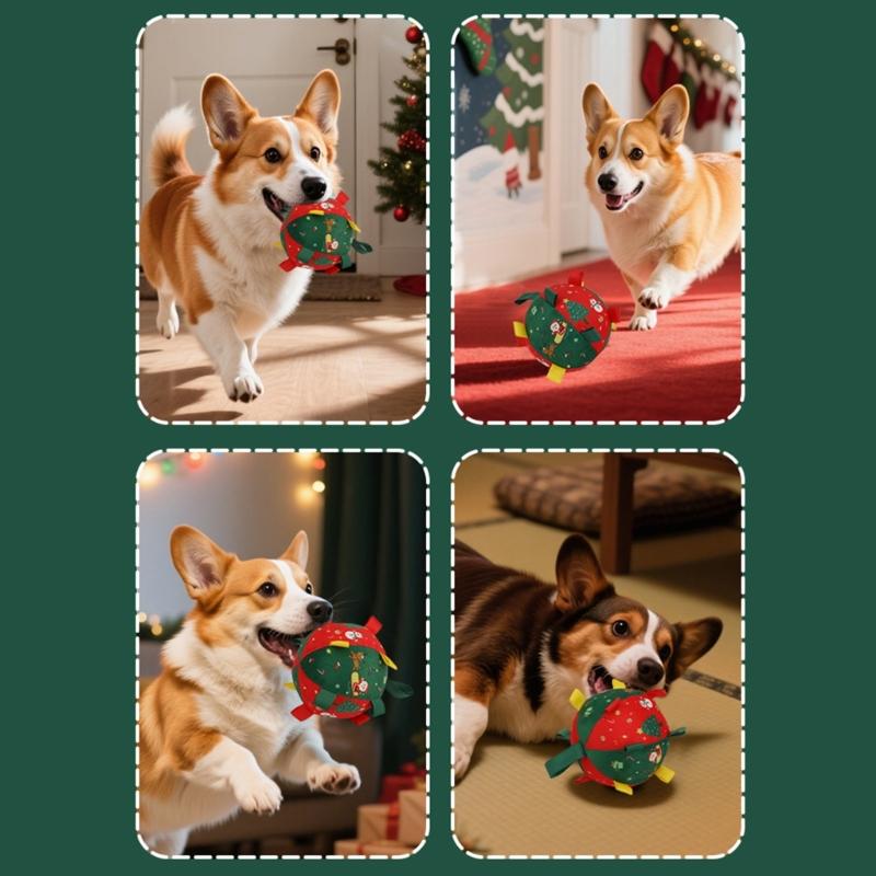 Oriented Soft Canine Toy with Auditory Feature for Engaging Activity and Mental Encouragement in Bright Dyes