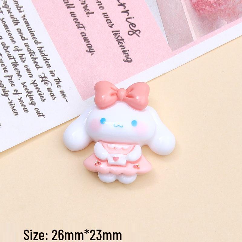DIY Pink Resin Accessories: Cute Cartoon Hair Clips & Crocs Charms