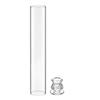 Hurricane Candle Holders Set of 24, 65 x 350 mm Tall Clear Glass Cylinder Candleholder Sleeve, High Borosilicate Glass, Wind Protection for Wedding,