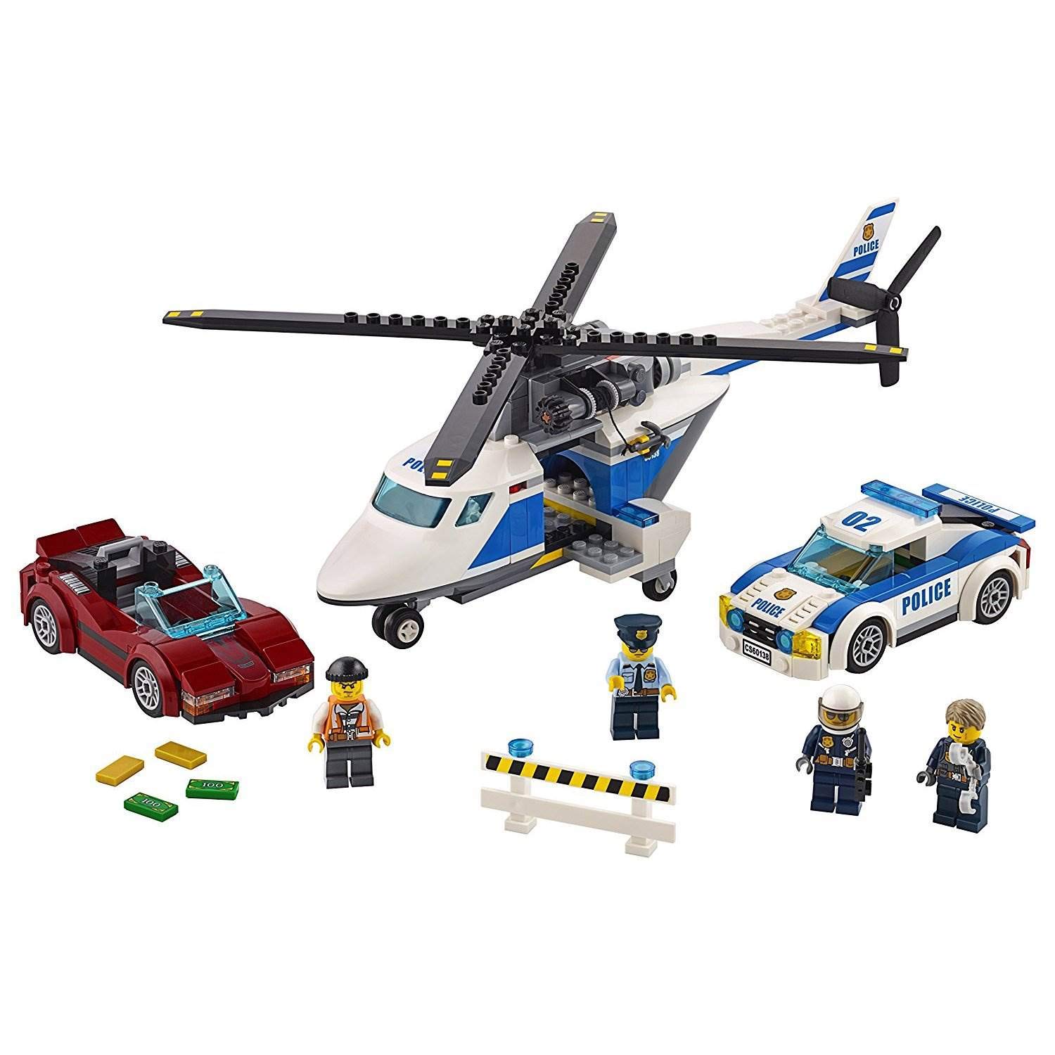 

LEGO City Police Chase 60138 Building Kit High-Speed