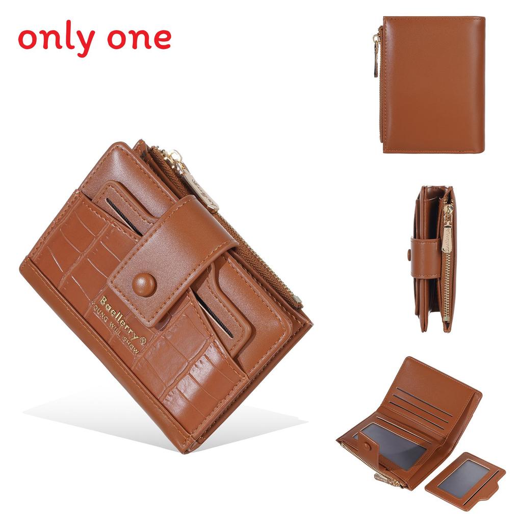Womens Pu Wallet With Card Slots And Money Clip For Daily Use
