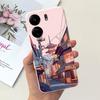 Für Xiaomi Redmi 13C 2023 Hülle Mode Mond Weltraum Muster Capa Schlanke Weiche Silikonhülle Für Xiaomi Redmi 12C Hülle Redmi13C Hülle