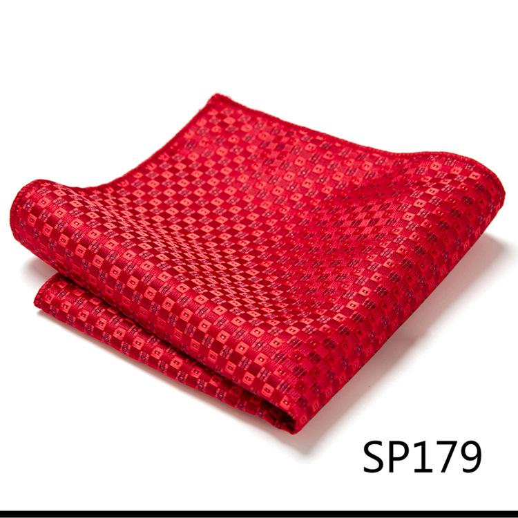Guangzhou 1200-Pin High-Density Men'S Elegant Retro Business Suit Jacquard Pocket Towel Square Towel