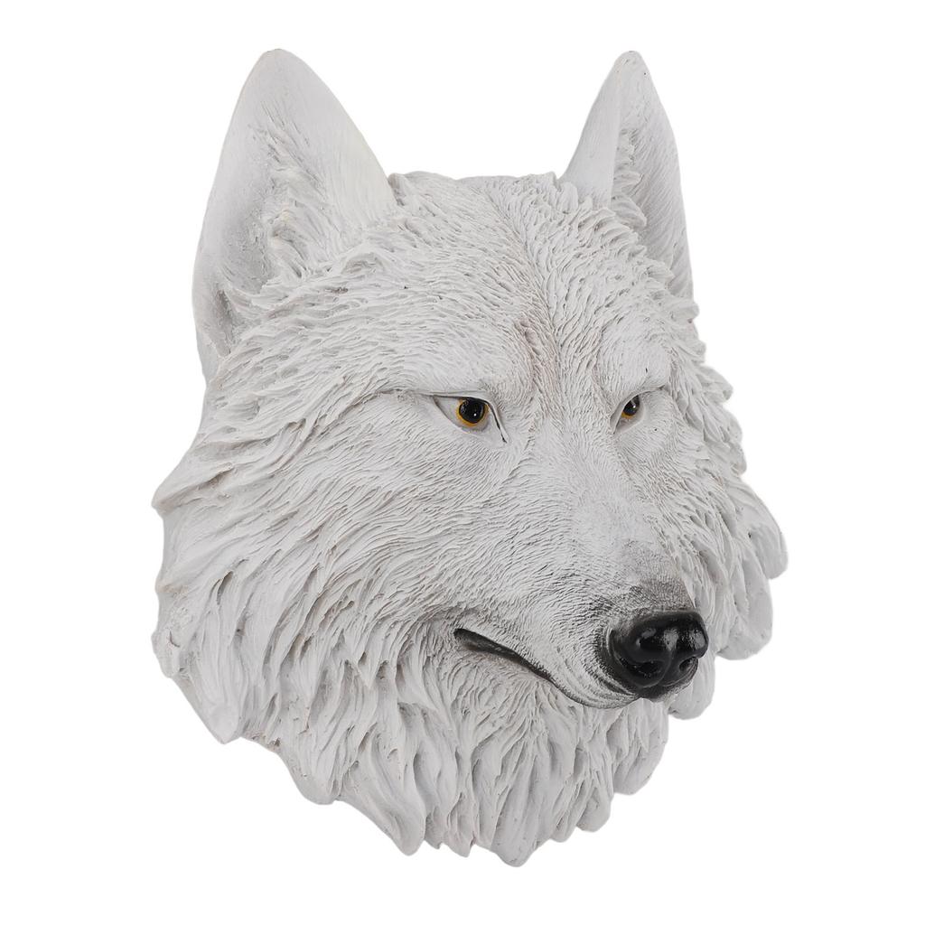 3D Simulation Tierkopf Statuen Wanddeko Harz Einzigartig Exquisit Tierkopf Statuen Wand
