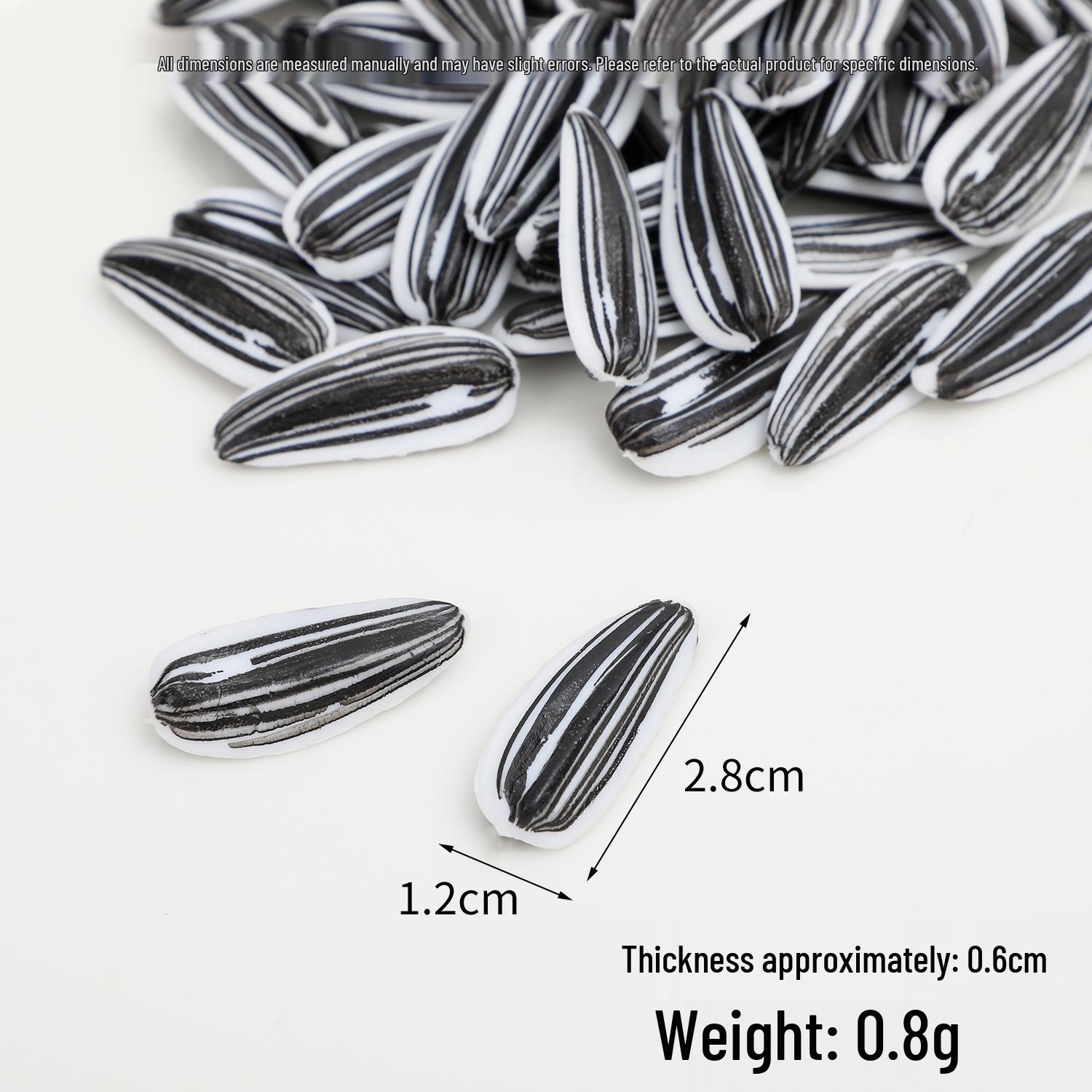 PVC Five-Spice Melon Seed & Sunflower Seed Props for Photography