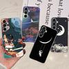 Silicone Case For Samsung Galaxy M34 5G Cases Fashion Cartoon Pattern Phone Cover For Samsung M34 5G SM-M316B Soft Transparent