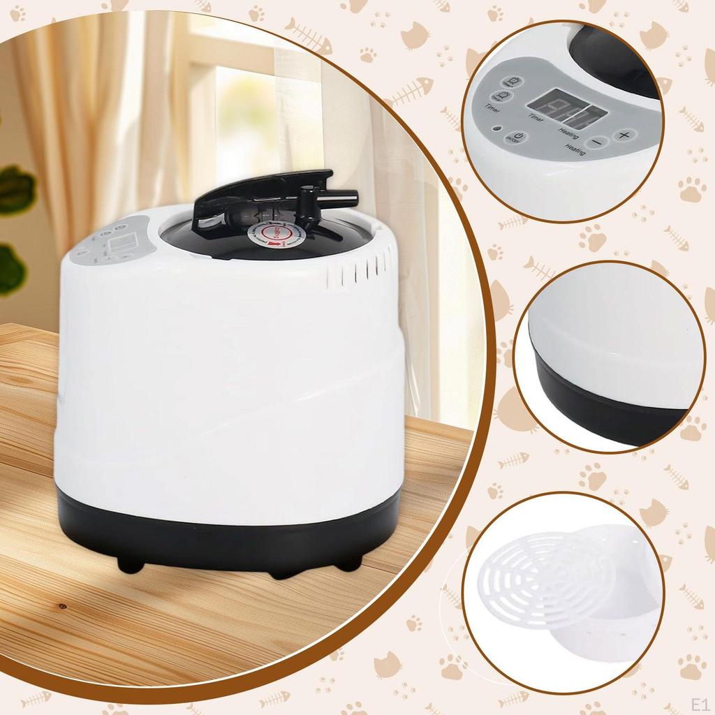 Portable Sauna Steamer Easy To Clean 3L Temperature Adjustment Timer Display