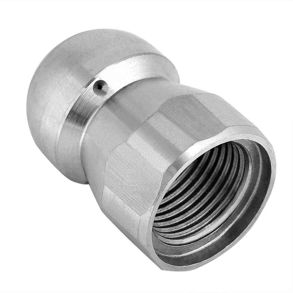 3/8" High Pressure Washer Drain Hose Sewer Cleaning Pipe Jetter Nozzle