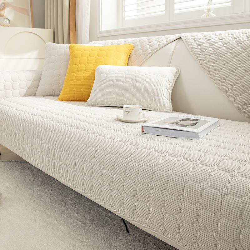 Sofa Cushion Winter Non-Slip Thickened Plush Sofa Cover Autumn And Winter Universal Sofa Cover Seat Cushion Export