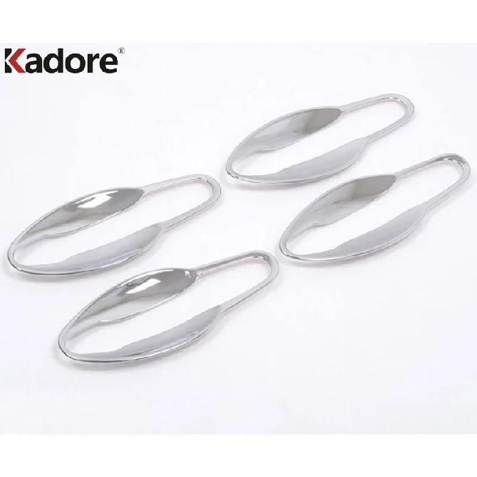 Door Handle Bowl Cover Trim For Honda CRV CR-V 2012 2013 2014 Chrome Car Side Door Handles Cup Frame Covers Accessories