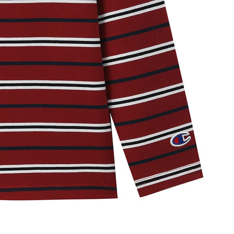 Champion Unisex Striped Long Sleeve T-Shirt