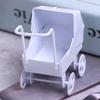 Baby Stroller Pram Model Kids Toy Diy Miniature Dollhouse Furniture Accessories