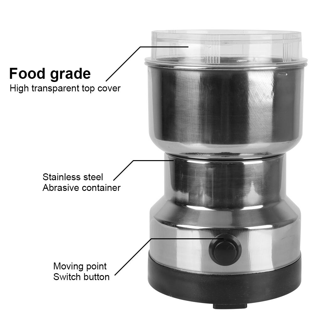 Kitchen Multifunctional Coffe Chopper Blades Electric Coffee Grinder for home Nuts Beans Spices Blender Grains Grinder MachineGood product