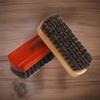 Genuine Horsehair Wooden Brush Car Detailing Polishing Buffing Brush Seat Handle Dashboard Roof Cleaning Premium Car Wash Brush