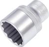 HAZET 900Z-27 12-Point Socket, 27mm Wide X 12.7mm Drive X 46mm Overall Length, 1 Piece