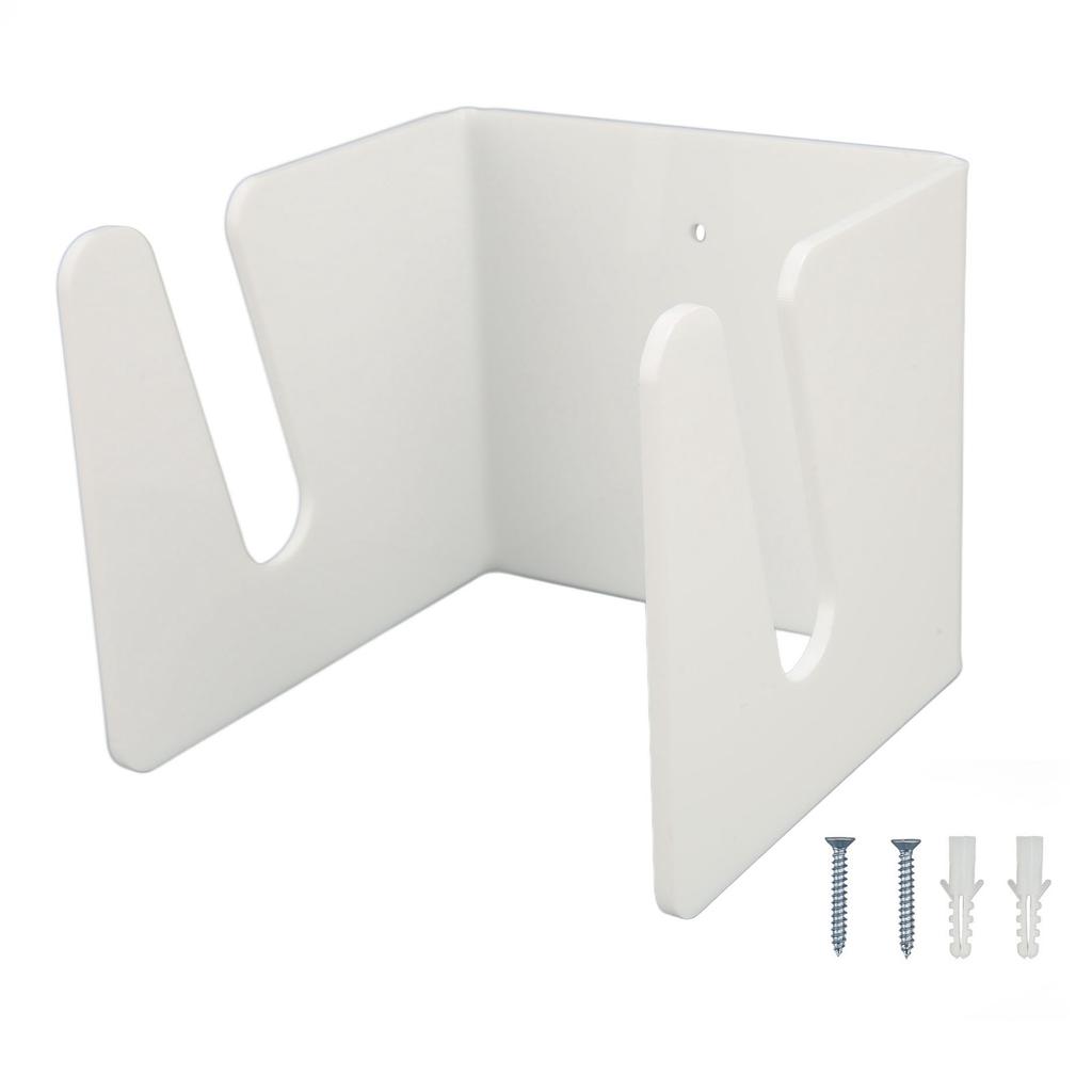 Skateboard Wall Mount Acrylic Display Storage Holder Hanger Home Decoration for Indoor White