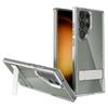 Compatible Samsung Phone Case: S26 Ultra, S25 Ultra Transparent, S24 Ultra Anti-Fall Cover with Invisible Stand.
