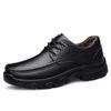 Big Size 36 - 51 Men's Leather Shoes Breathable Mesh/Winter Warm Lining Anti - Collision Toe Non - Slip Casual Business Footwear