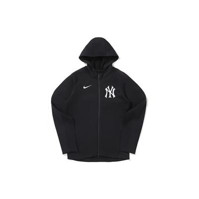 Nike X MLB Hoodie With Front Logo Print Kids Hoodies Black 3Z3B7SBGZ-NYY