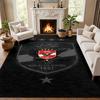 Al Ahly FC Carpet Door Mat for Living Room or Bedroom Protective Mat Under Chair Office Decoration Christmas Gift Birthday Present