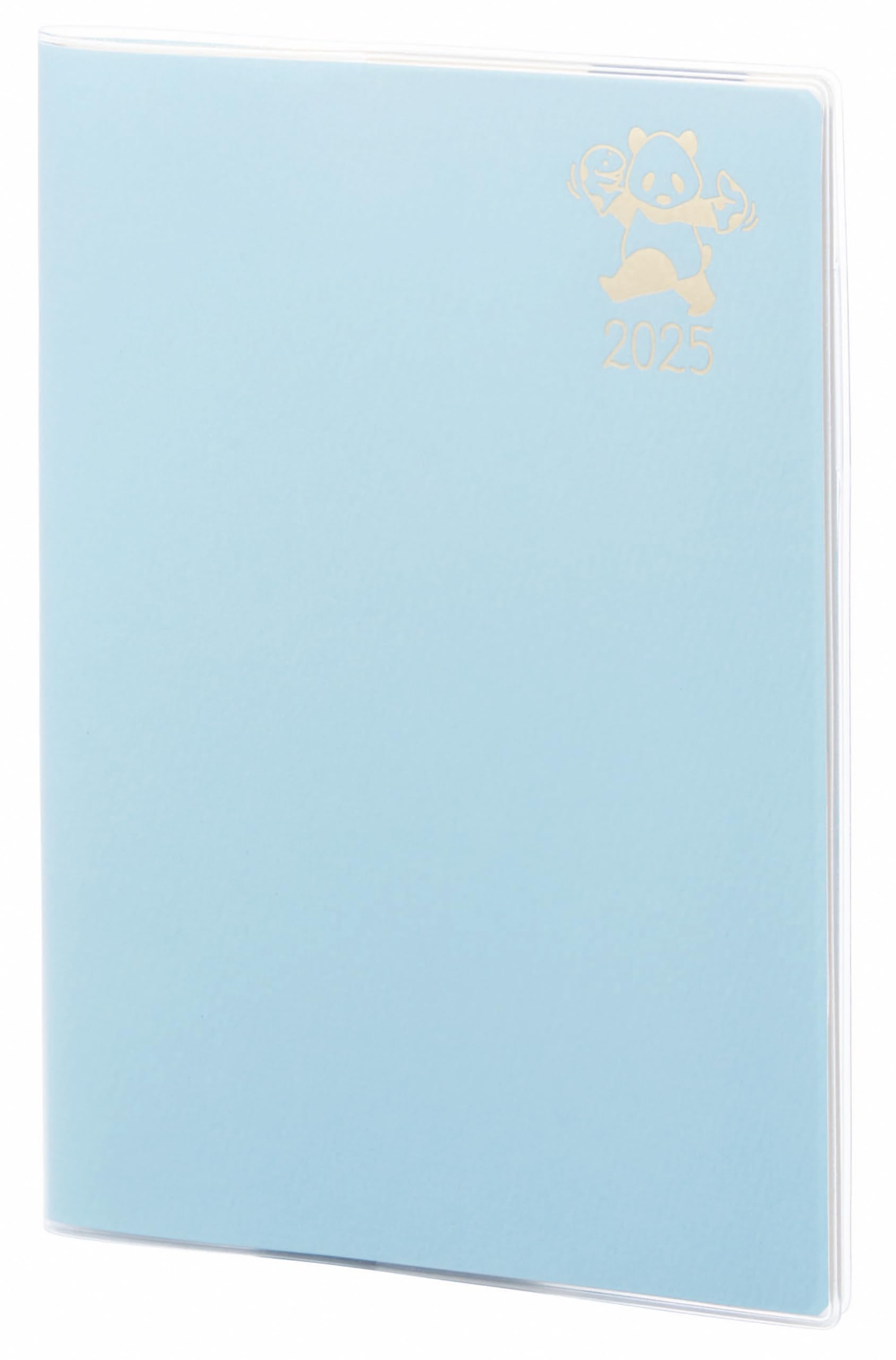 

Raymay Fujii 2025 Bamboo Paper Monthly Compatible with April 2025 Starts Planner, Diary, Block, B6, Blue, RFD25104A, синій