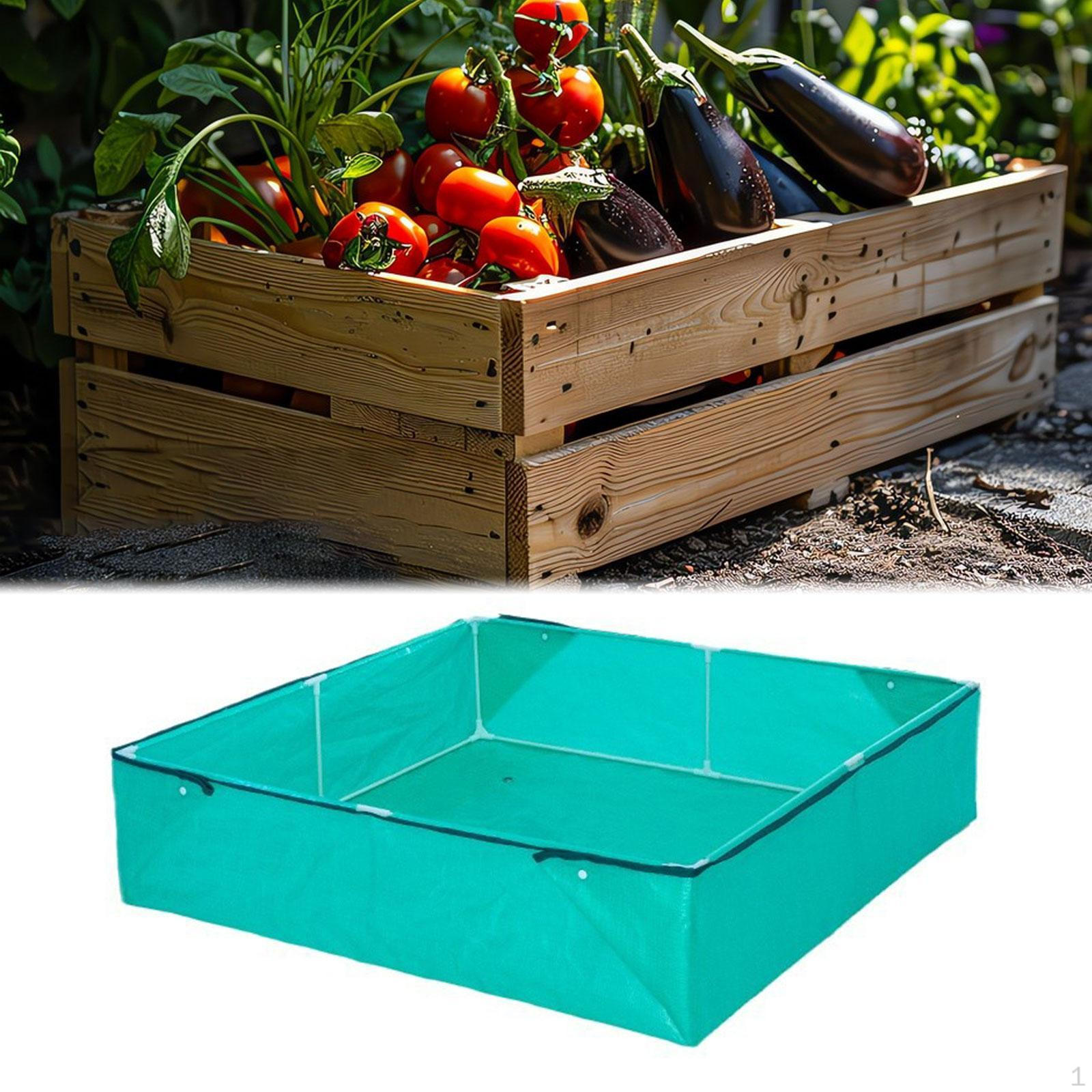 

Садовый ящик для рассады, прямоугольный контейнер для овощных растений, большая клумба для цветов 250L