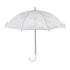 Lace Flower Umbrella with Hollowed Flower for Wedding Ceremony Princess Photo Props Umbrella for Kids Bride Bridesmaid