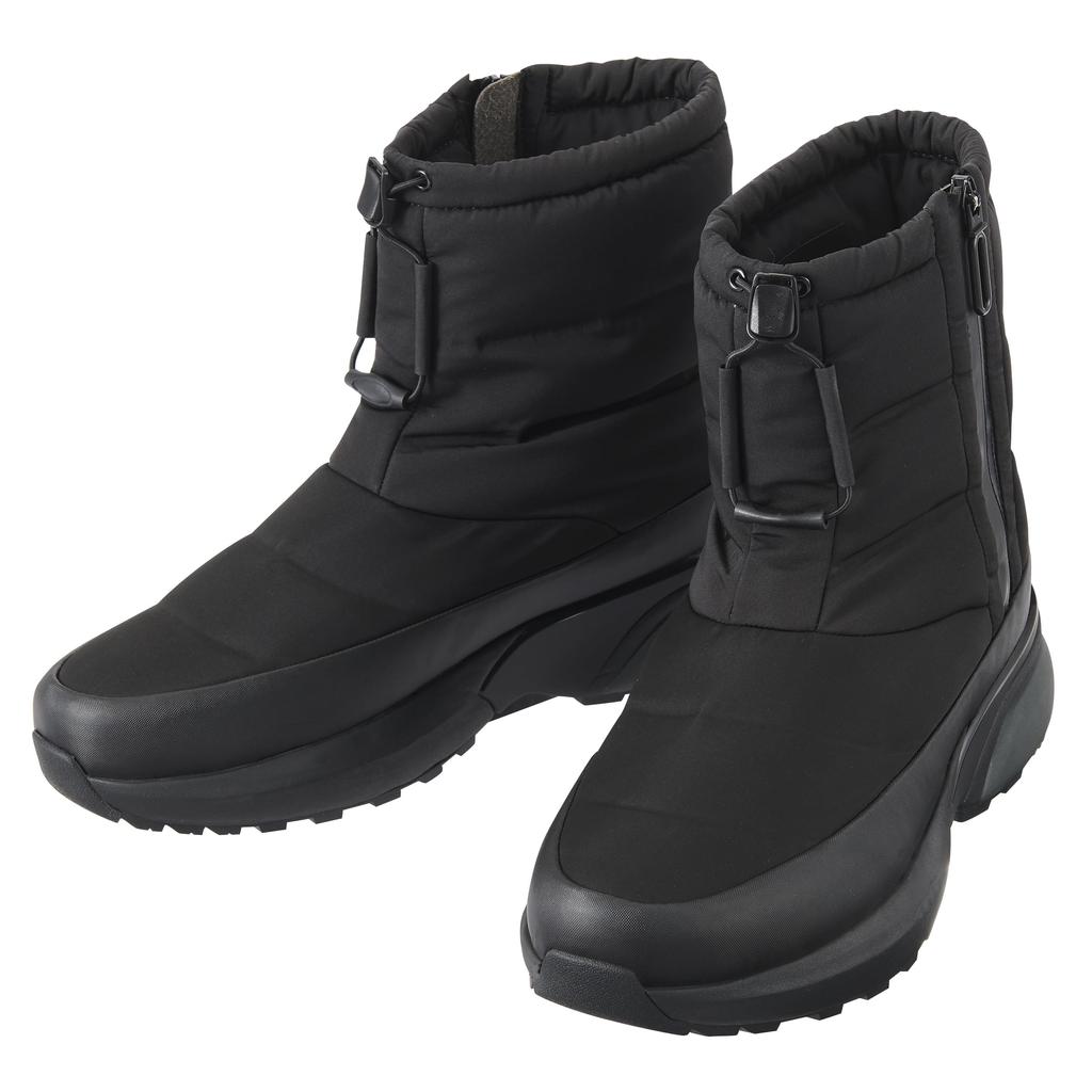Descente DTRACE Snow Winter Cold Weather Waterproof Heat Velcera Ortholite Easy BKGY Boots, Boots, Protection, Design, Navi, Warmth, Insole, On/Off,