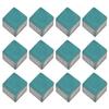 24 Pcs Pool Table Sticks Billiard Accessories Cue Chalk for Portable Green Chocolate Powder