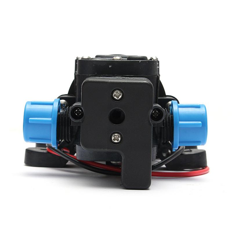 DC12V 60W 120PSI 5L/MIN Agricultural Electric Water Pump Black Micro High Pressure Diaphragm Water Sprayer Car Wash