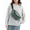 Sports Waist Bag for Men and Women, Casual Canvas Single-shoulder Crossbody Bag, Outdoor Waterproof Chest Bag, Versatile Small Crossbody Bag