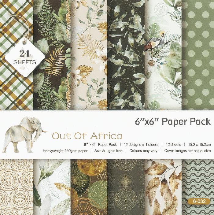 6-inch DIY Photo Album Background Paper - Single-sided, 12 Unique Designs (1 Sheet/Set)