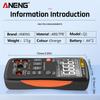 Smart Multimeter Tester ANENG Q1 Digital Display High Precision Professional True RMS 9999 Counts Auto Range Electrician Tools
