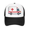 Netz-Sonnenhüte Sanitäter Krankenwagen Frühling Hip-Hop-Hüte Für Unisex Unisex Gesundheitswesen y2k Cool Sonnenschutz Outdoor Fitnessstudio Baseballkappe