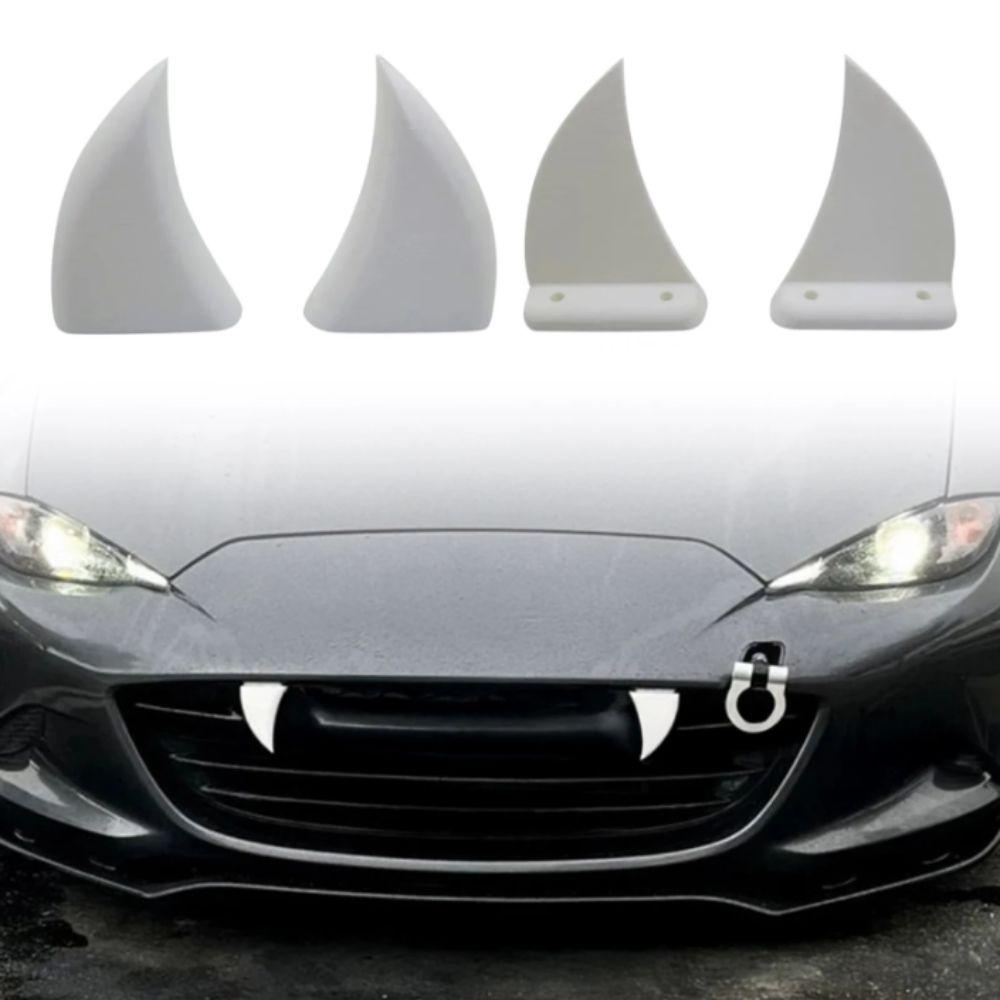 Teeth Decor Car Front Grille Teeth Decor 3D Printed Car Front Grille Decoration Car Styling