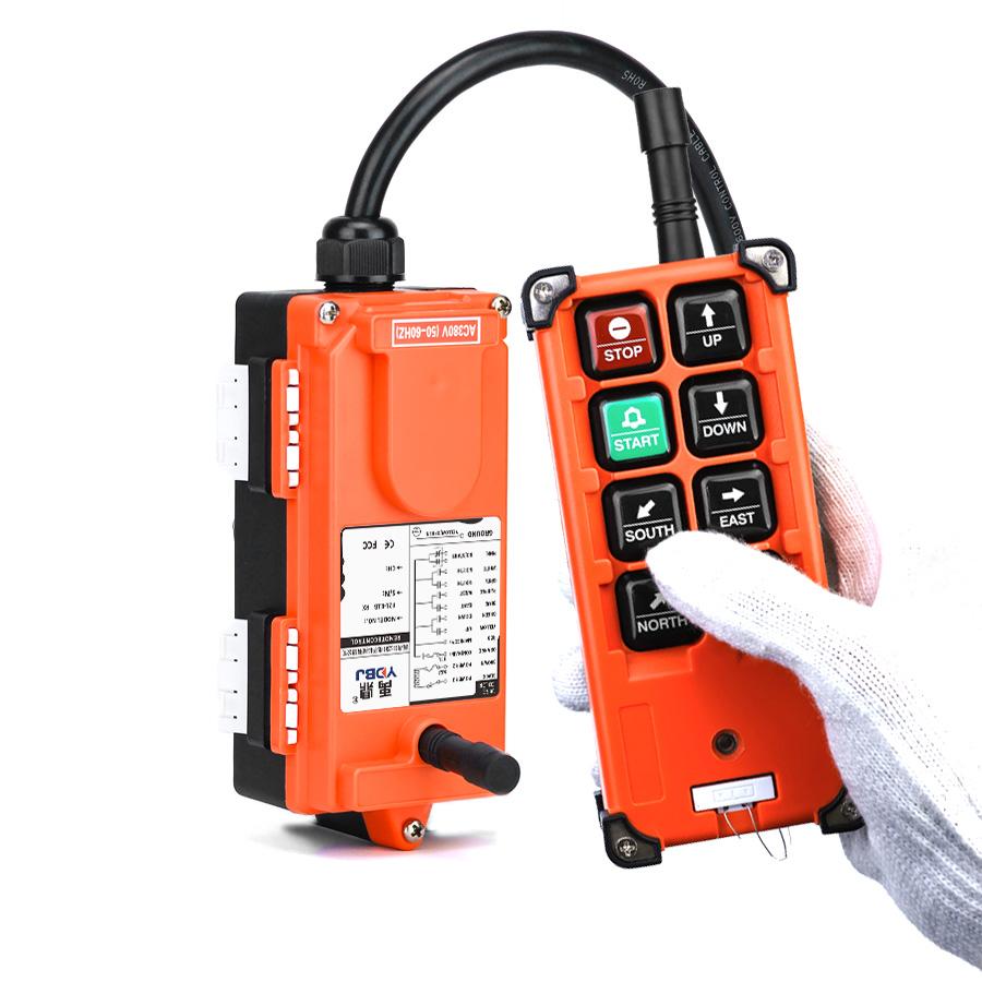 Good Quality 12V Intelligent Wireless Drill Remote Control F21-E1B Waterproof with Automatic Function for Industrial Use
