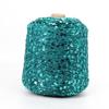 Hand-Knitted Bright Cotton Yarn with Sequins, 3MM+6MM, Combed and Fancy