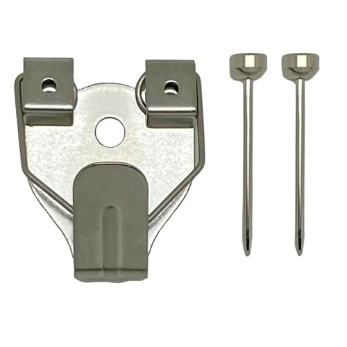 Fukui Metal Craft Safety Stainless Steel X-Hooks, Medium, with Fall Prevention, for Drywall and Wood Walls, Pack of 3, S4007-3