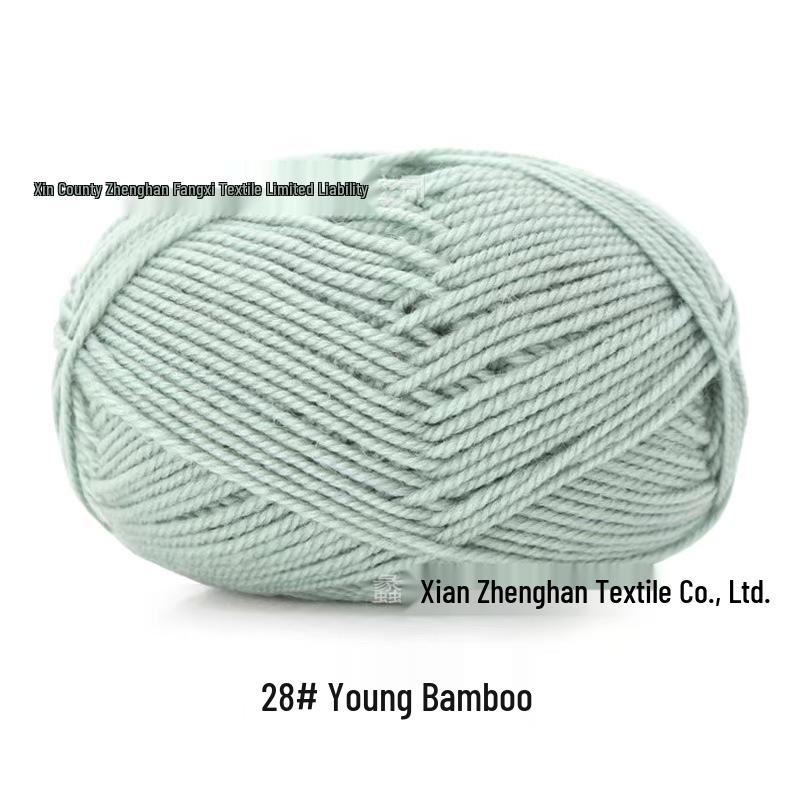 Snowy Velvet 3-Ply Medium Thick Yarn Kit: Knitting Needles, Scarf, Sweater, Baby Yarn, Crochet, DIY Material.