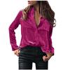 Women's Fashion Shirt Top Spring and Autumn Temperament Long Sleeve Autumn Shirt Women