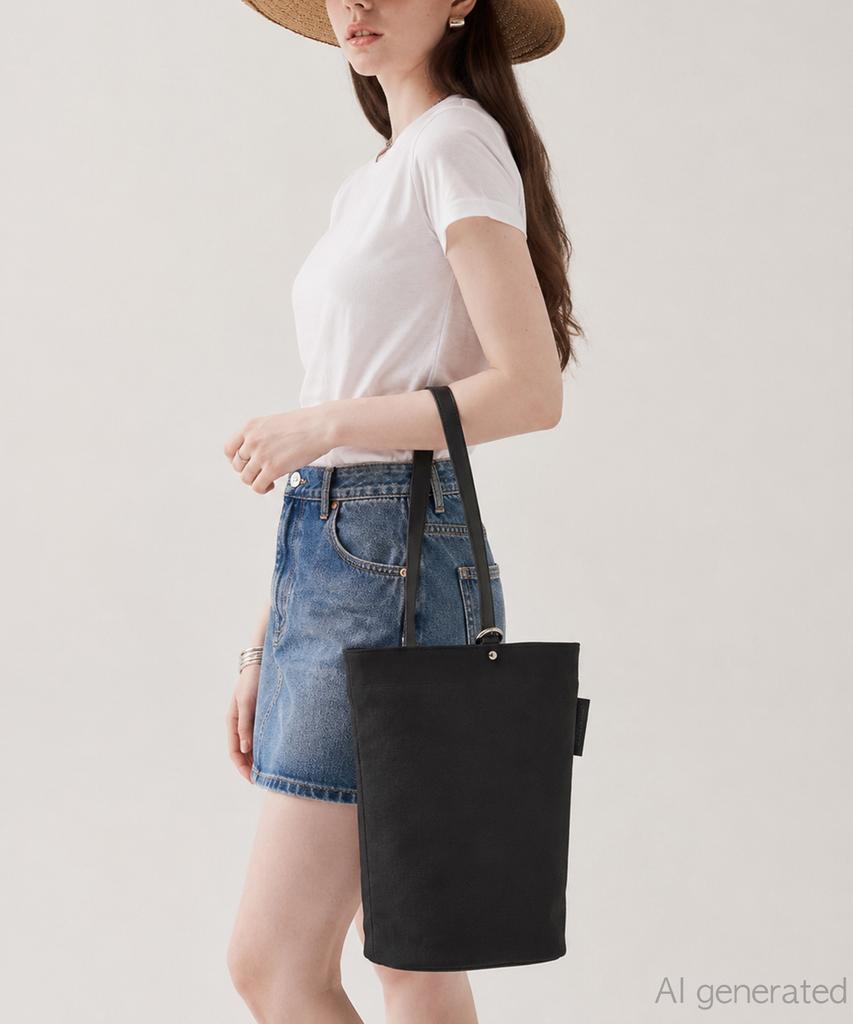 Bedford11Th Noir Bucket Shoulder Bag [Black Combo]