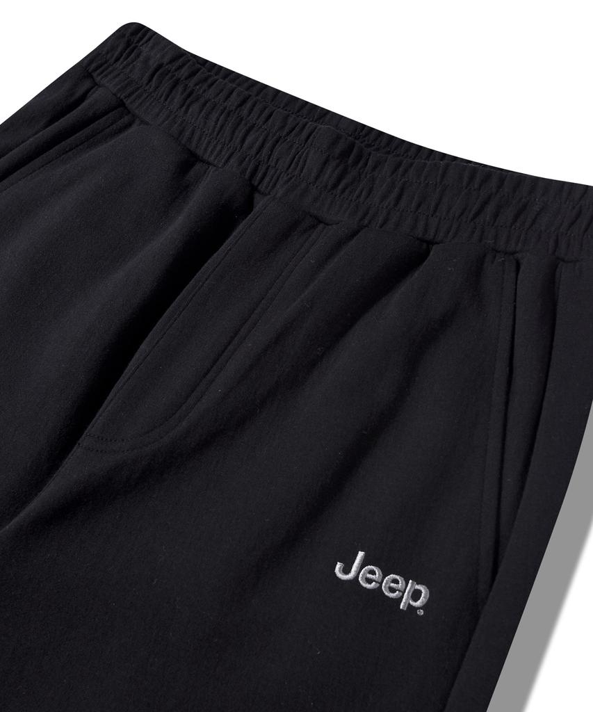 JEEP Basic Wide Double Sweatpants (Jq5Tsu901Bk)