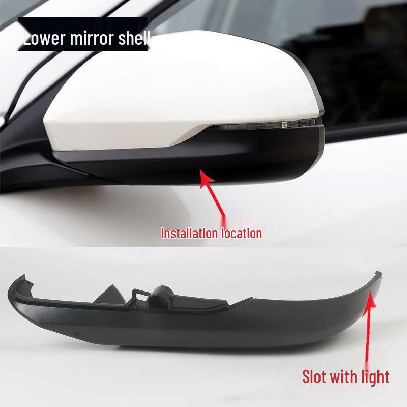 

Honda XRV/Binzhi Rearview Mirror Cover & Turn Signal Reflector Lens (Left & Right) with Backup Camera Compatibility 2015-2022 XRV Left/Driver
