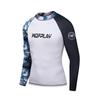 Herren UV-Schutz Rash Guard Set Langarm Oberteil Hose Schnelltrocknend Neoprenanzug Surfen Tauchen Schwimmen