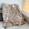 Cartoon Flannel Throw Blanket | Thick, Non-Shedding, All-Season Use for Dorms, Sofas, Cars