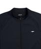 Baellob Women'S Standard Zip-Up Rash Guard Black