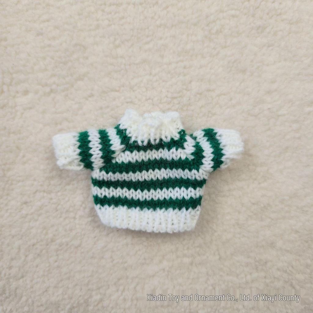 10cm West Highland Hund Baby Docka Bomull Ersättning Tröja