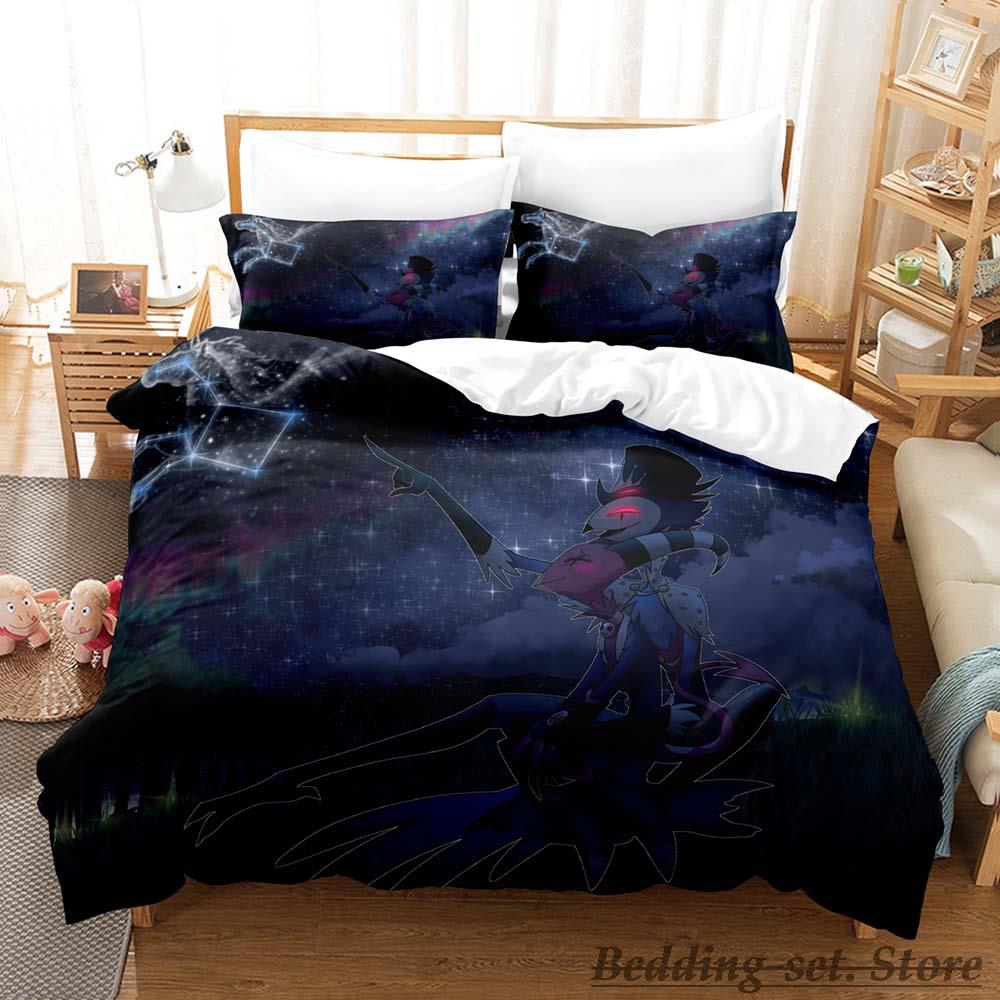 2023 Loona Boss Bedding Set Single Twin Full Queen King Size Bed Set Adult Kid Bedroom Duvetcover Sets Anime Parure De Lit Bed
