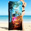 1Pc Minecraft Legends Adventure Beach Towel, Quick Dry, Multi-Use for Beach Pool Gym Yoga Home Travel, Christmas, Halloween, Xmas Gift M928842