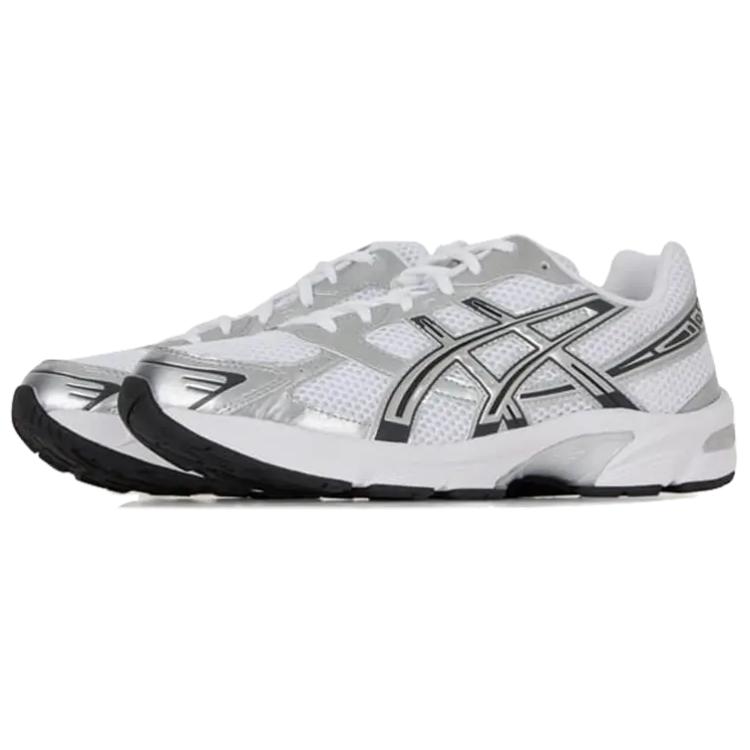 Asics Gel 1130 White Pure Silver Black Unisex Sneakers 1201B020-100